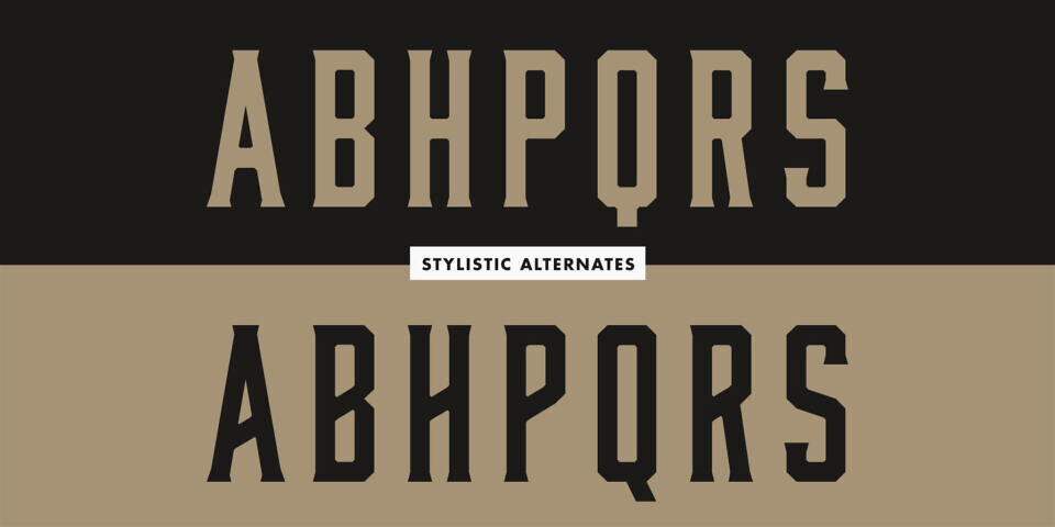 Bourbon Font Family