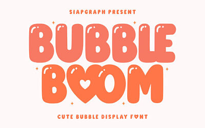 Bubble Boom Font