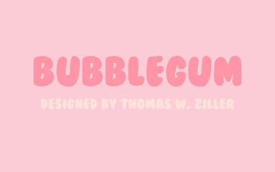 BubbleGum Font