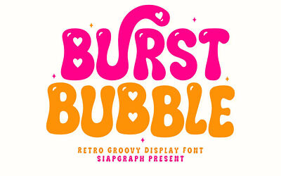 Burst Bubble Font