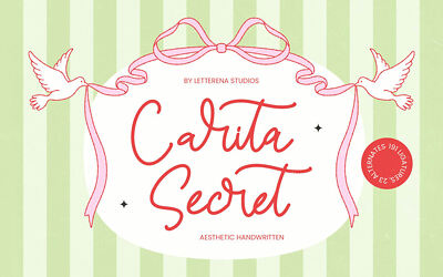 Carita Secret Font