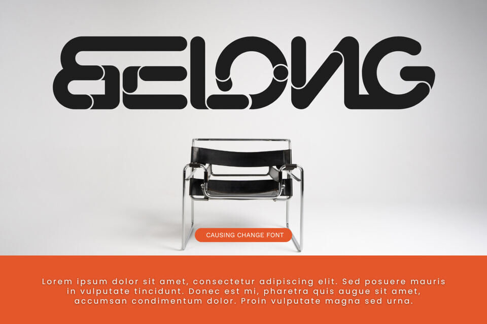 Causing Change Font