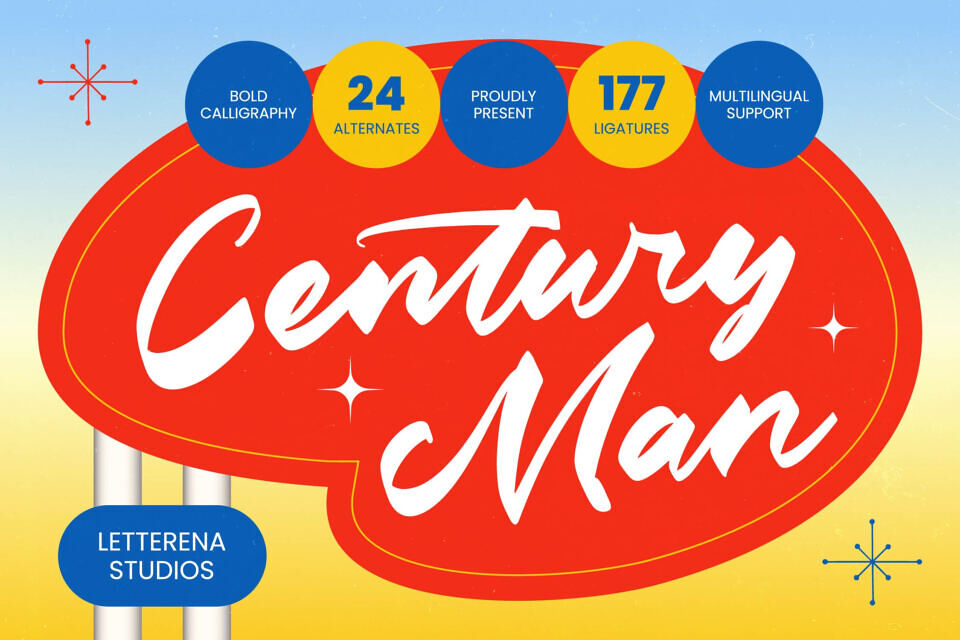 Century Man Font