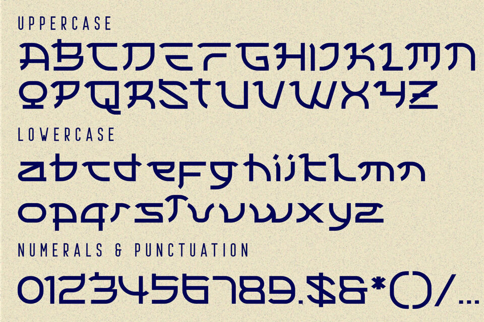 Choose Across Font