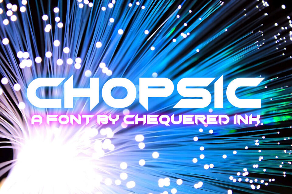 Chopsic Font