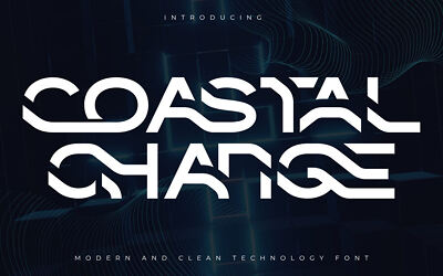 Coastal Change Font