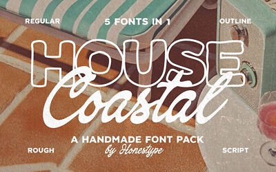 Coastal House Font