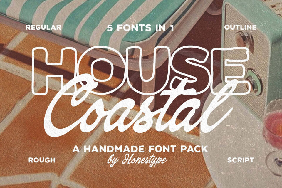 Coastal House Font