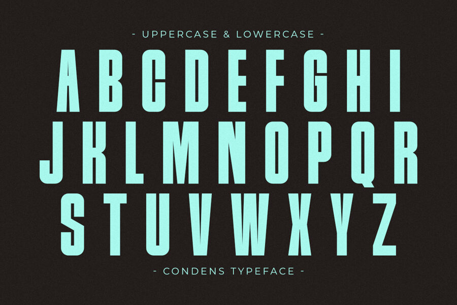 Condens Font