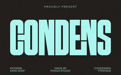 Condens Font