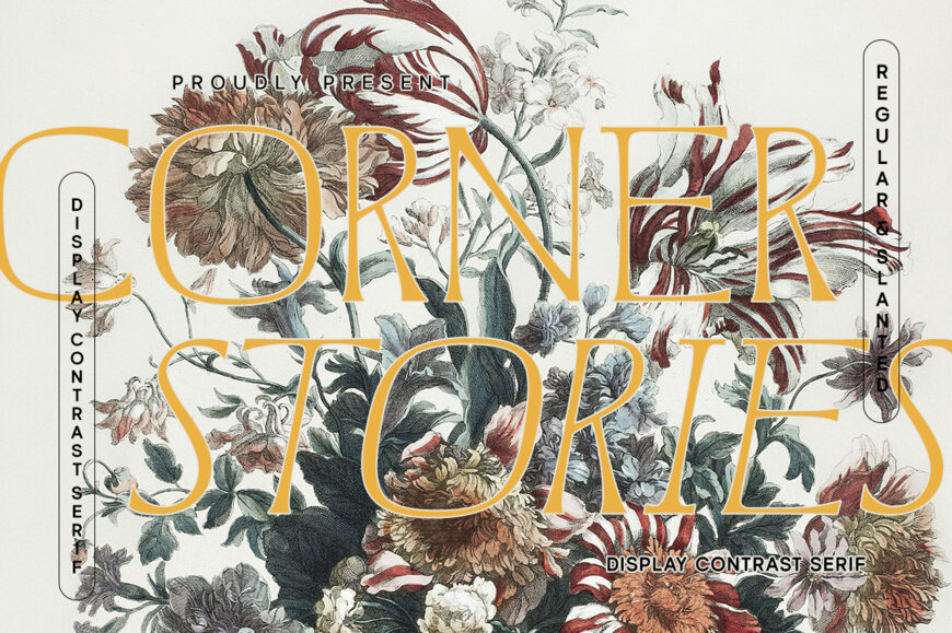 Corner Stories Font