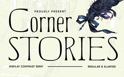 Corner Stories Font