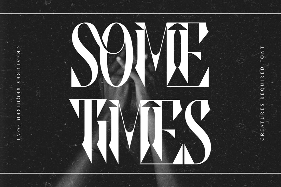 Creatures Required Font