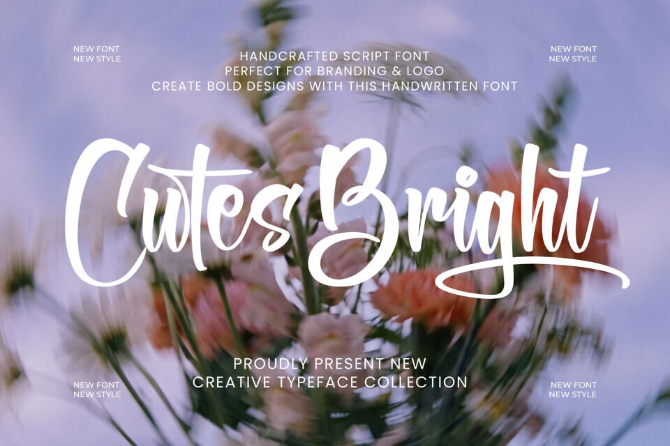 Cutes Bright Font