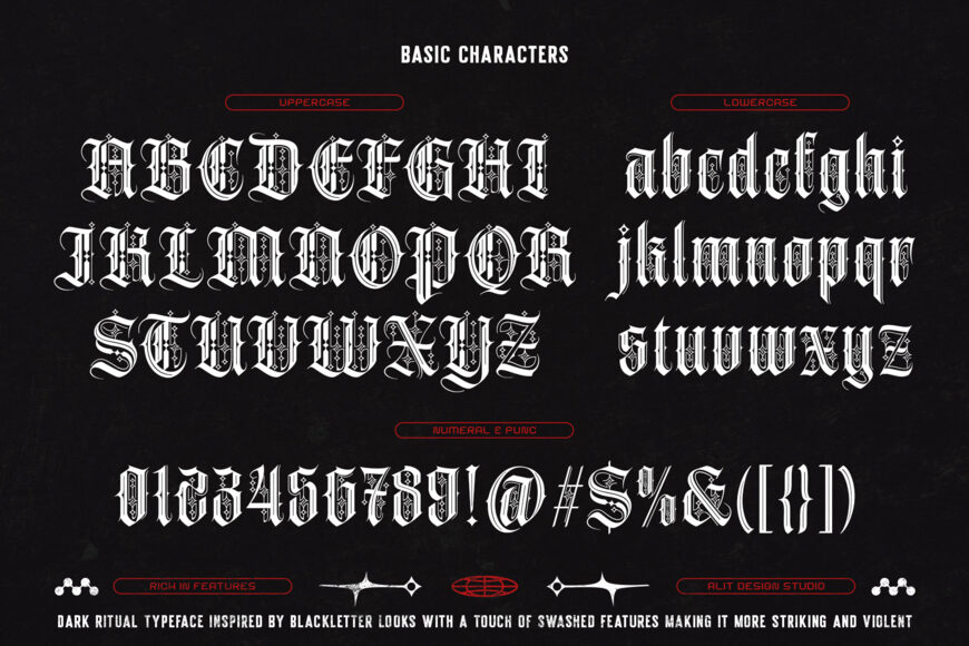 Dark Ritual Font