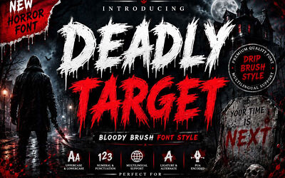 Deadly Target Font