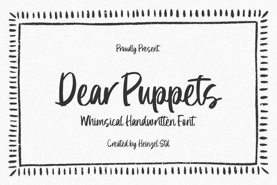 Dear Puppets Font