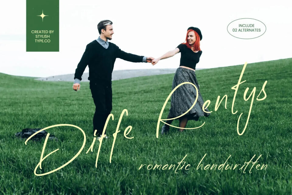 Diffe Rentys Font