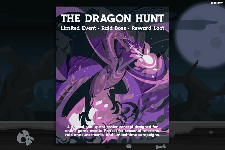Direhunt Font
