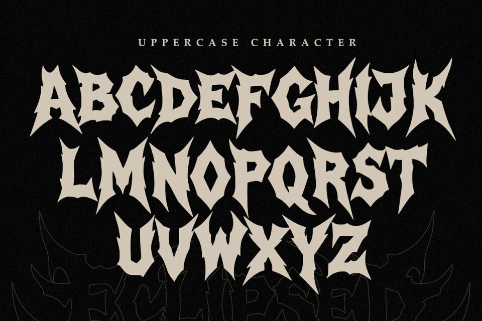 Eclipsed Blazzing Font