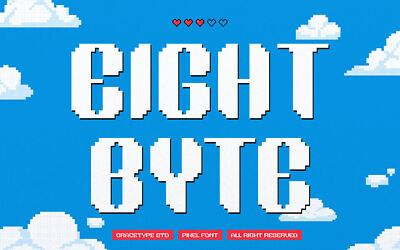 Eight Byte Font