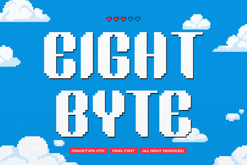Eight Byte Font