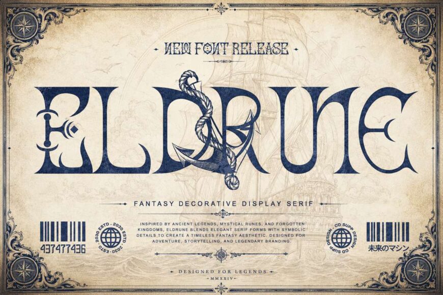 Eldrune Font