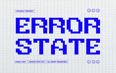 Error State Font