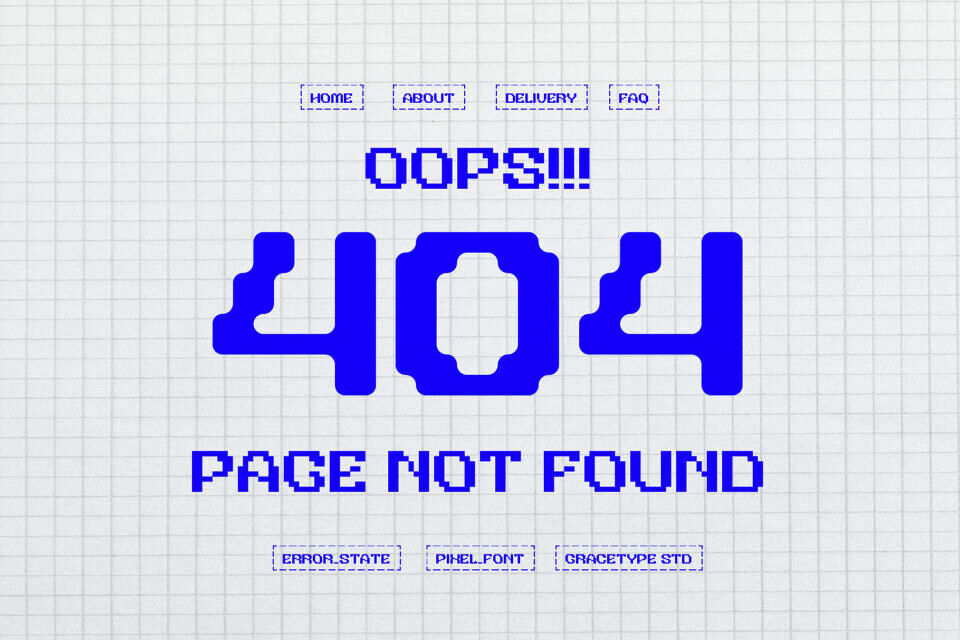 Error State Font