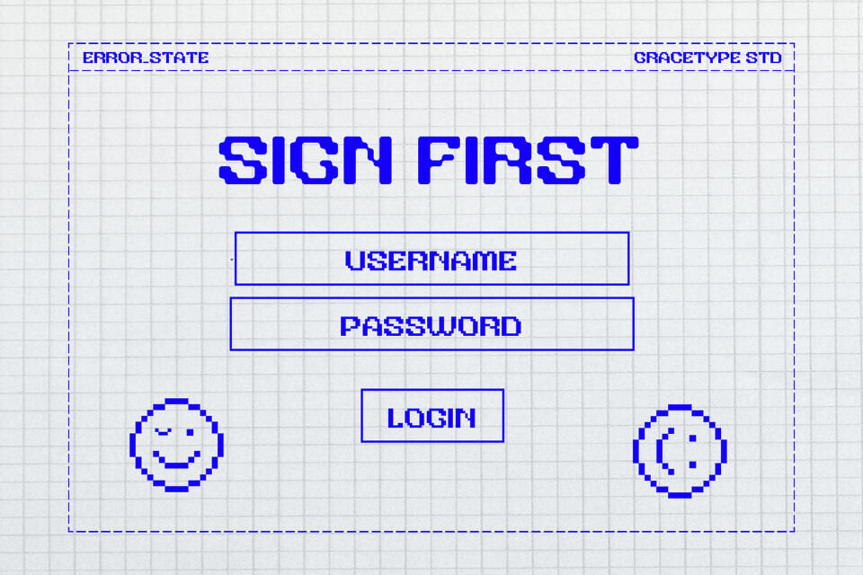 Error State Font