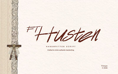 FT Husten Font