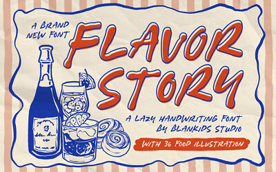 Flavor Story Font Family