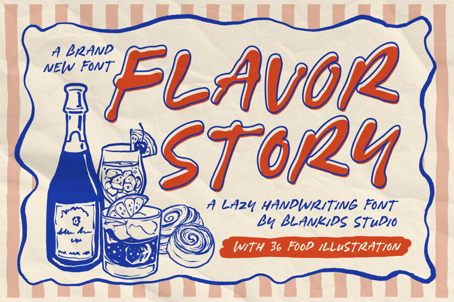 Flavor Story Font Family