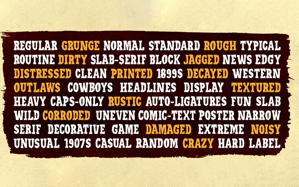 Frontier Pursuits Font