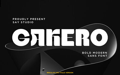 Gakero Font