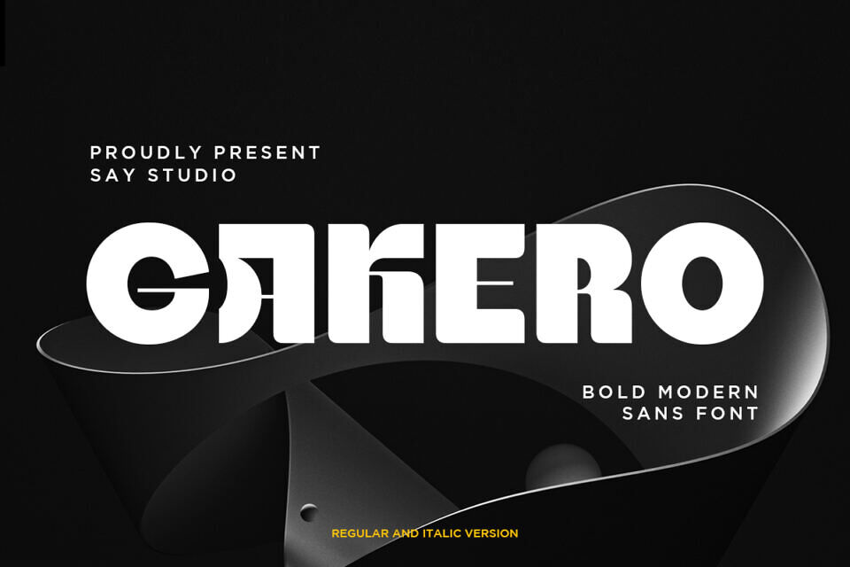 Gakero Font