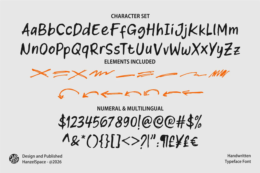 Glast Blitch Font