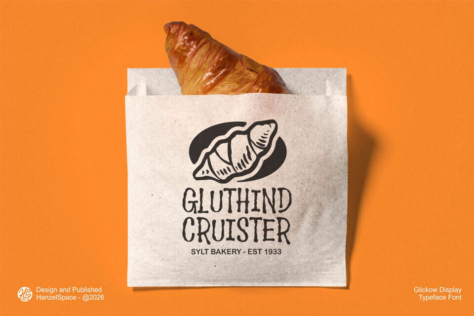 Glickow Display Typeface Font