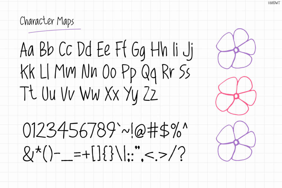 Handwit Font