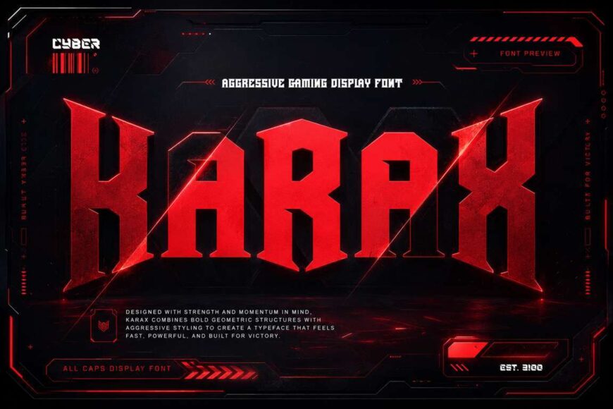 Harax Font