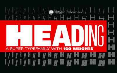 Heading Now Font Family