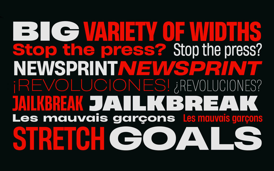 Heading Now Font Family