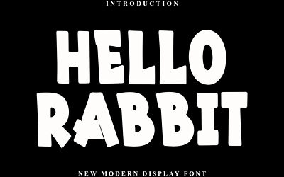 Hello Rabbit Font