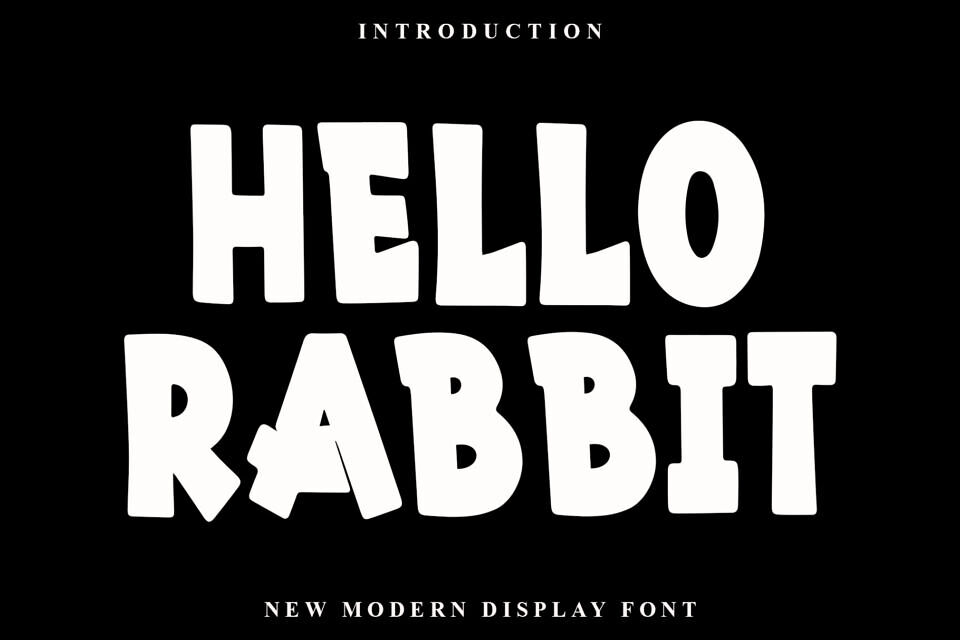 Hello Rabbit Font