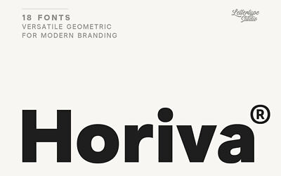 Horiva Sans Font Family