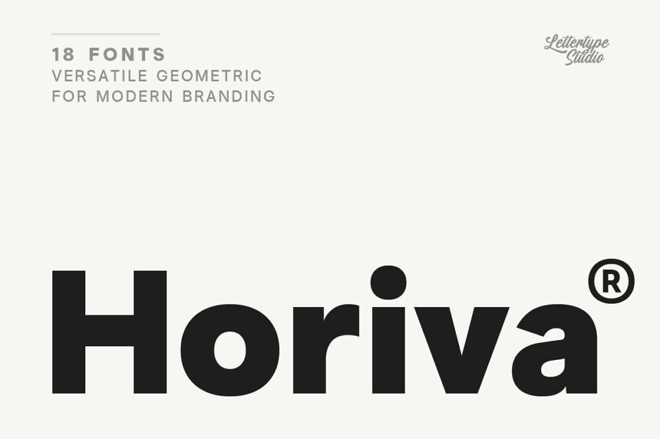 Horiva Sans Font Family