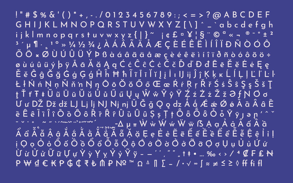 Josefin Sans Font Family