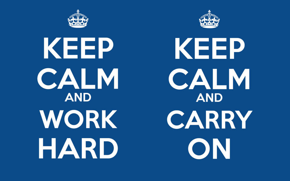 Keep Calm Font