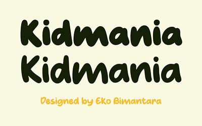 Kidmania Font