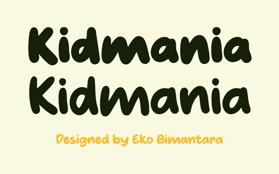 Kidmania Font